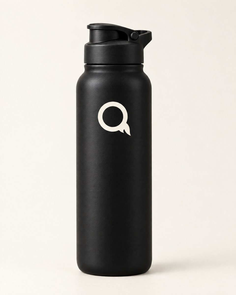 Ink bottle with the bone Ember Q symbol.